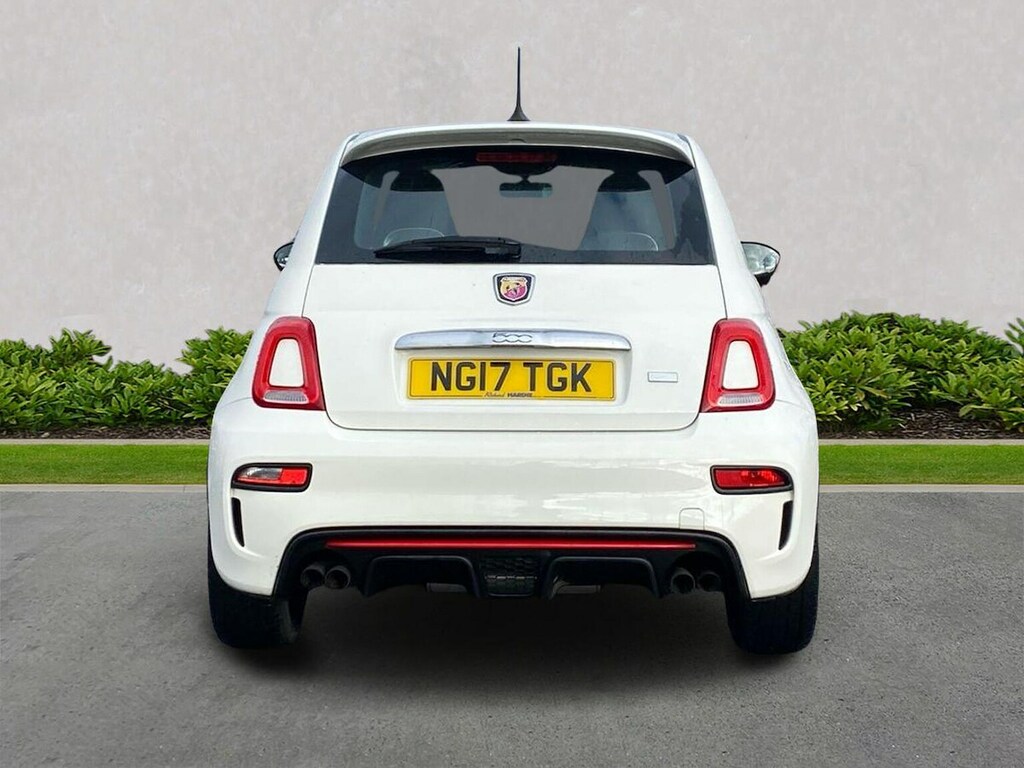 Abarth 595 1.4 T-jet Trofeo Hatchback Euro NG17TGK White #4