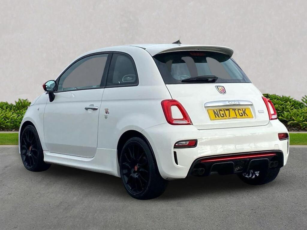 Abarth 595 1.4 T-jet Trofeo Hatchback Euro NG17TGK White #2
