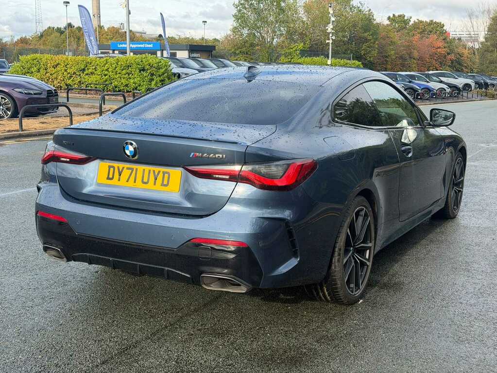 BMW 4 Series M440i Xdrive Mht Step Blue #3