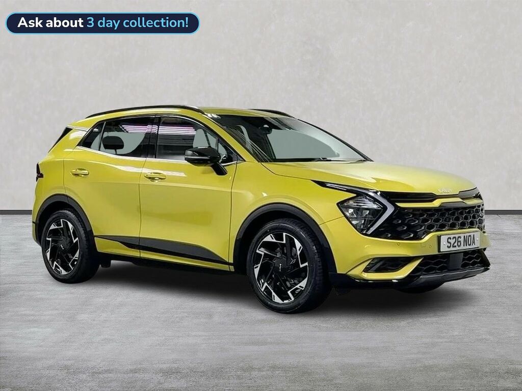Kia Sportage Sportage 1.6T Gdi 48V Isg Gt-line Dct Estate Yellow