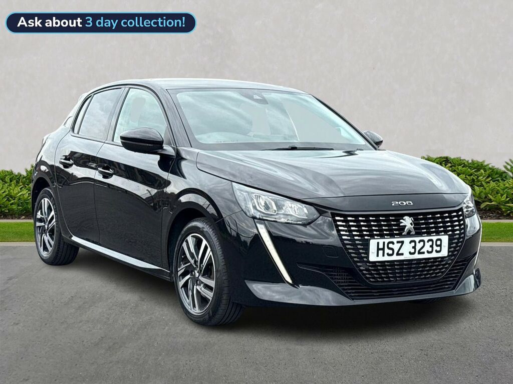 Peugeot 208 1.2 Puretech Allure Premium Hatchback Black