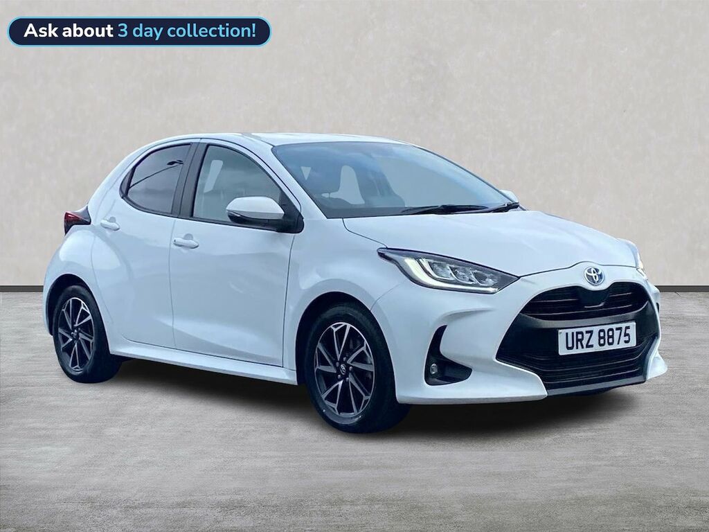 Toyota Yaris 1.5 Vvt-h Design Hatchback Hybrid E-cvt White