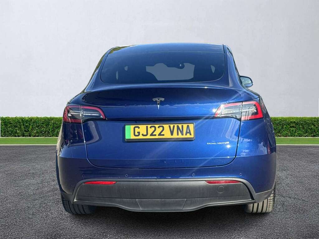 Tesla Model Y Long Range Awd GJ22VNA Blue #4