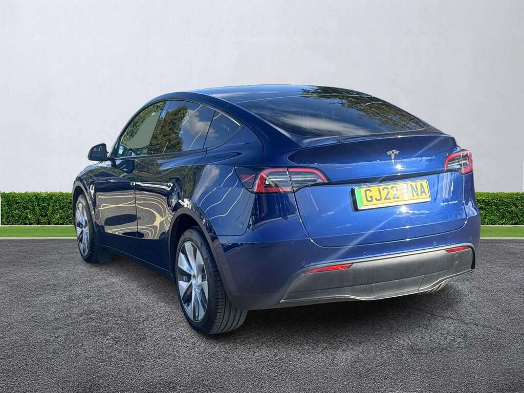 Tesla Model Y Long Range Awd GJ22VNA Blue #5