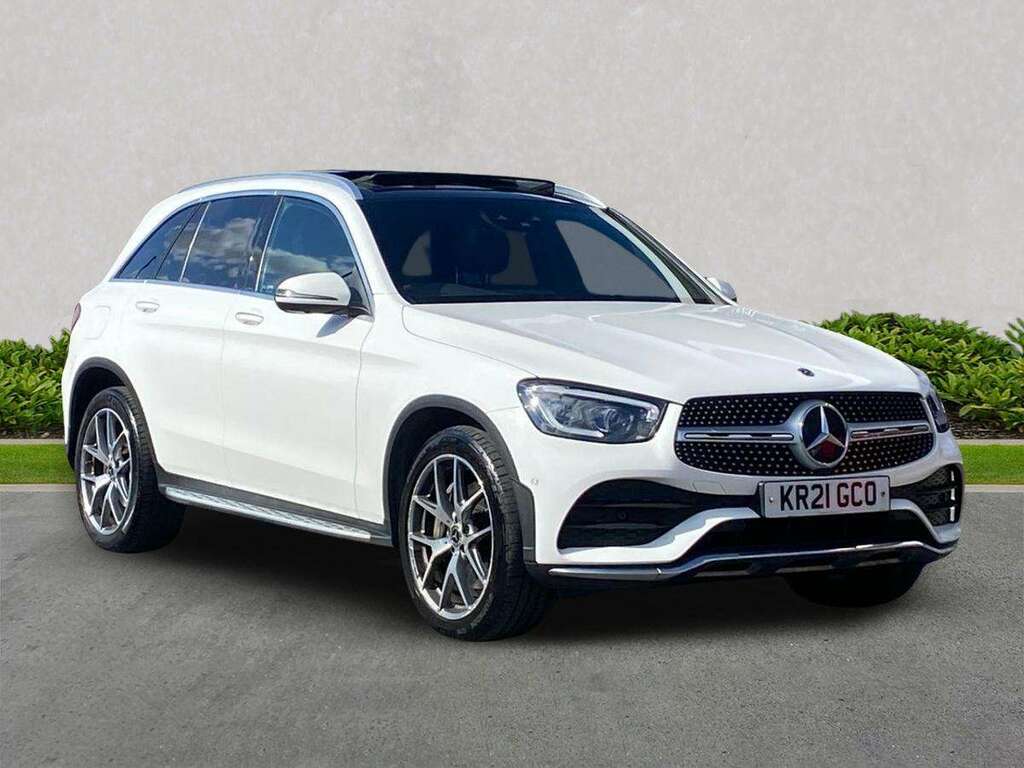 Mercedes-Benz GLC Class Glc 300D 4Matic Amg Line Premium Pls 9G-tronic White