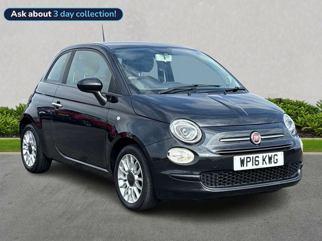 Fiat 500 1.2 Eco Pop Star Hatchback Euro Black