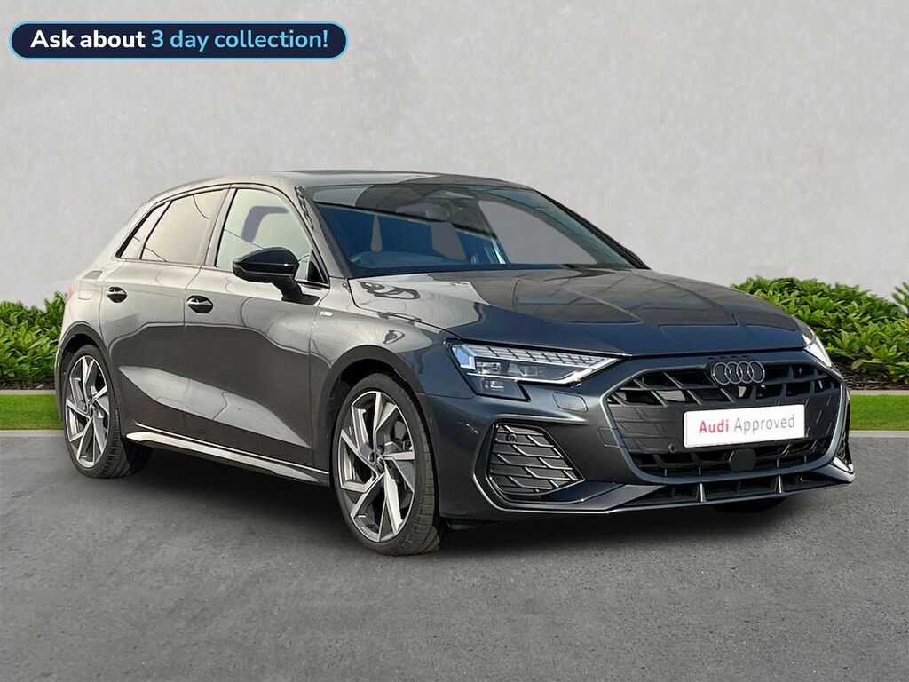 Audi A3 1.5 Tfsi 150 Black Ed S Tronic Tech Pack Grey