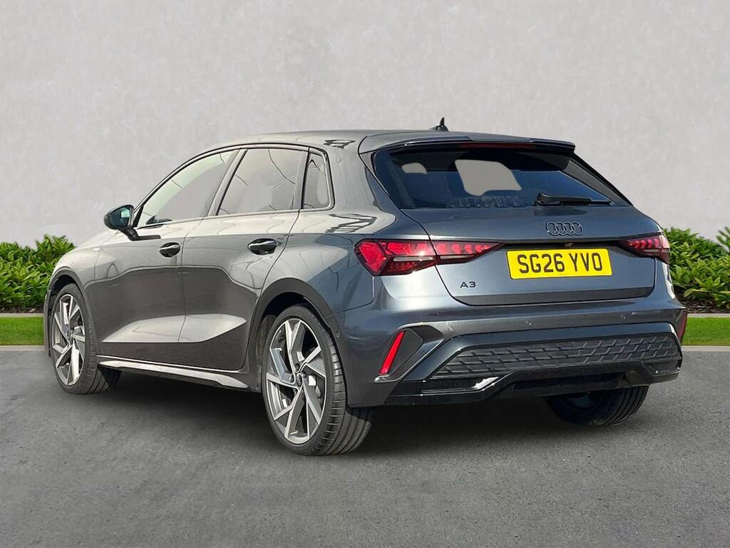 Audi A3 1.5 Tfsi 150 Black Ed S Tronic Tech Pack SG26YVO Grey #2