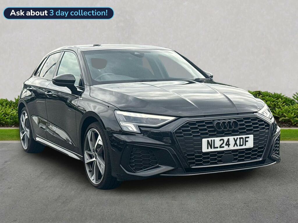 Audi A3 1.5 Tfsi 35 Black Edition Sportback Man Black