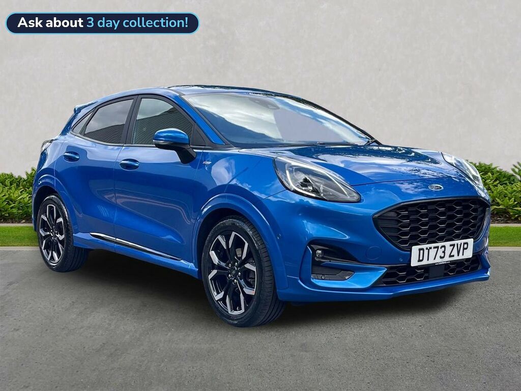 Ford Puma 1.0 Ecoboost Hybrid Mhev St-line X Blue