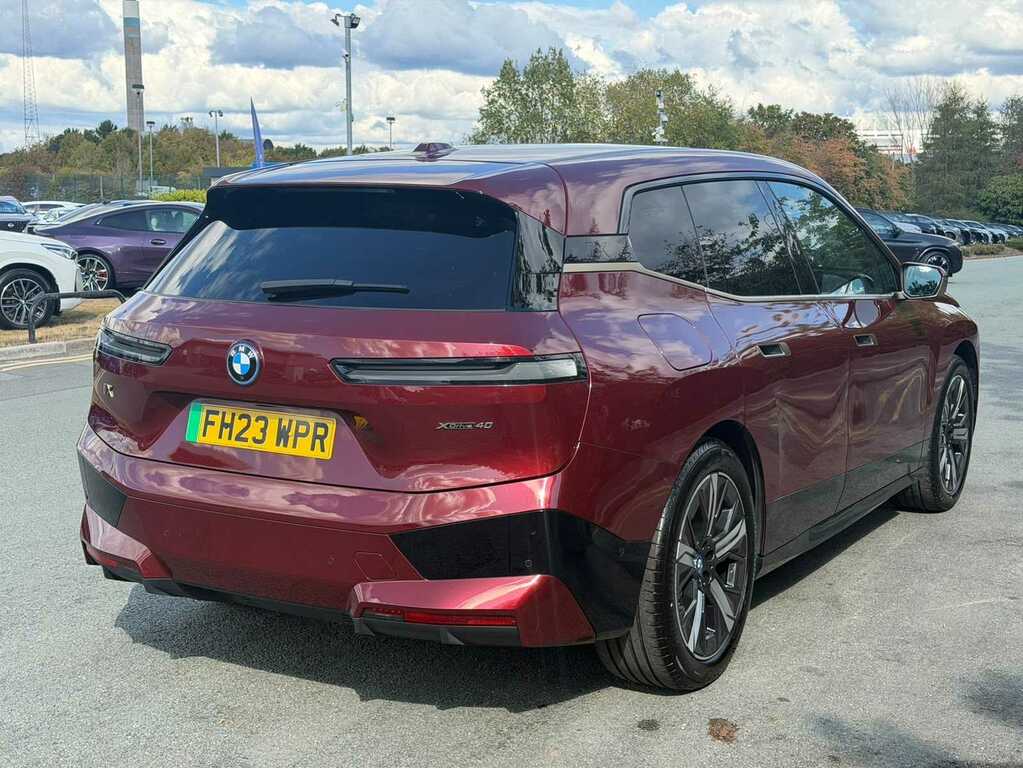 BMW iX 240Kw Xdrive40 M Sport 76.6Kwh Red #3