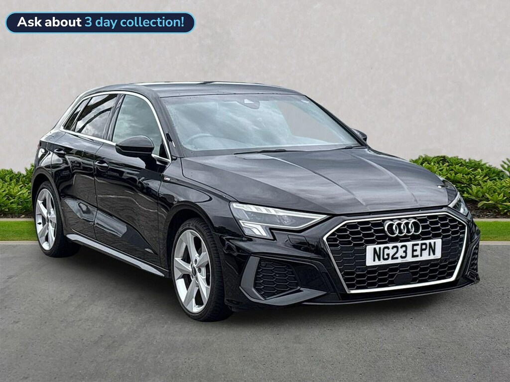 Audi A3 1.5 Tfsi 35 S Line Sportback Eur Black