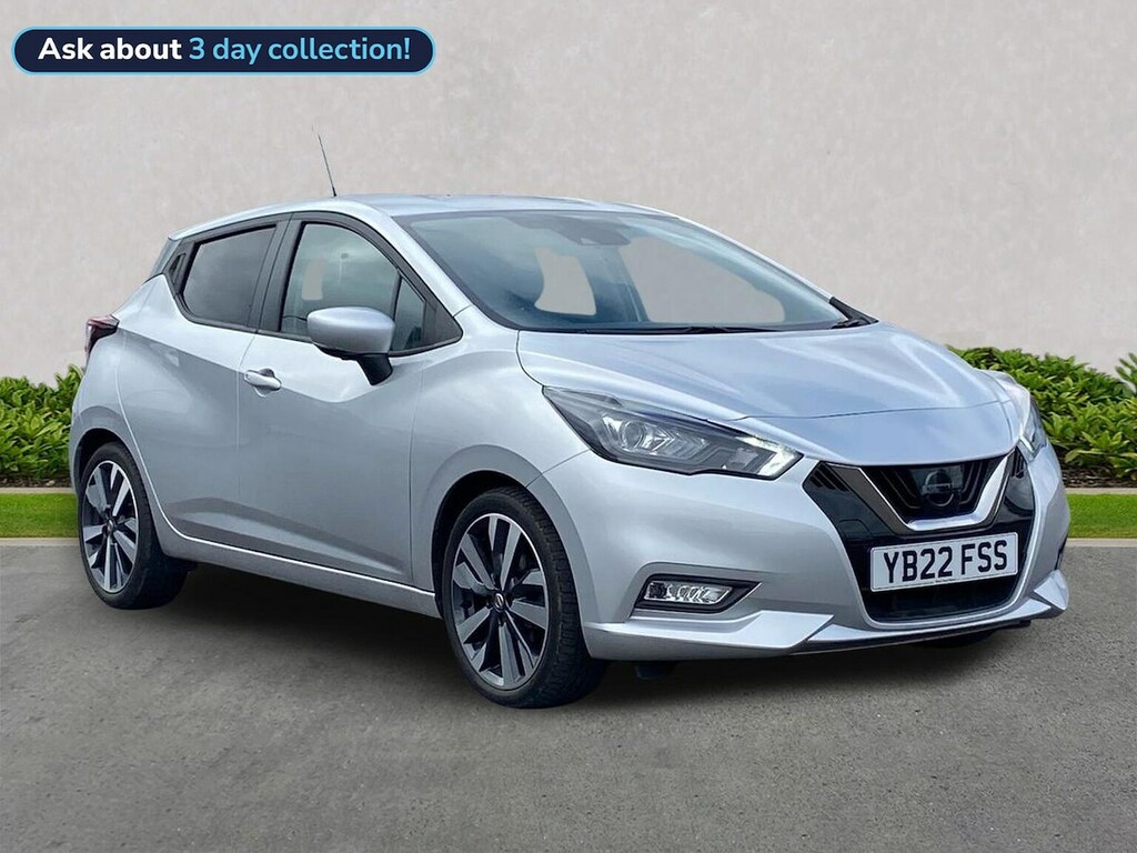 Nissan Micra 1.0 Ig-t 92 Tekna Silver