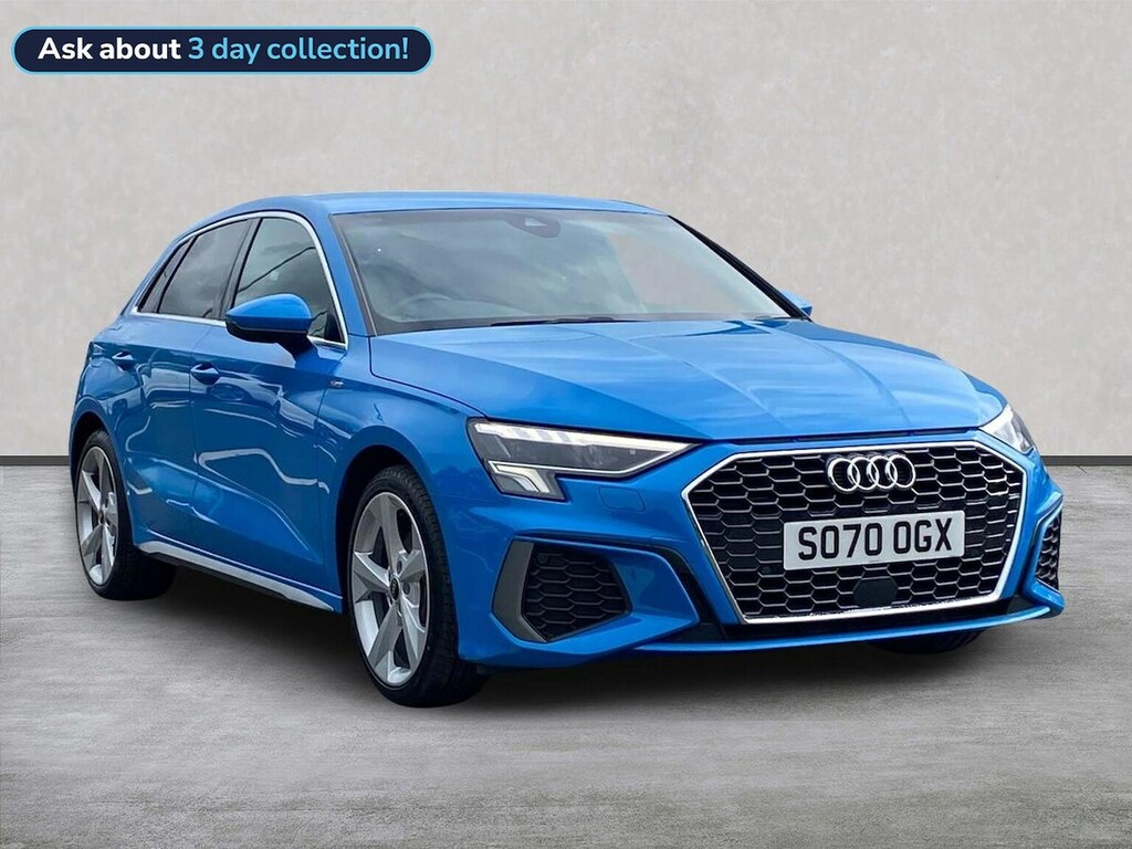 Audi A3 30 Tfsi 116 S Line Blue