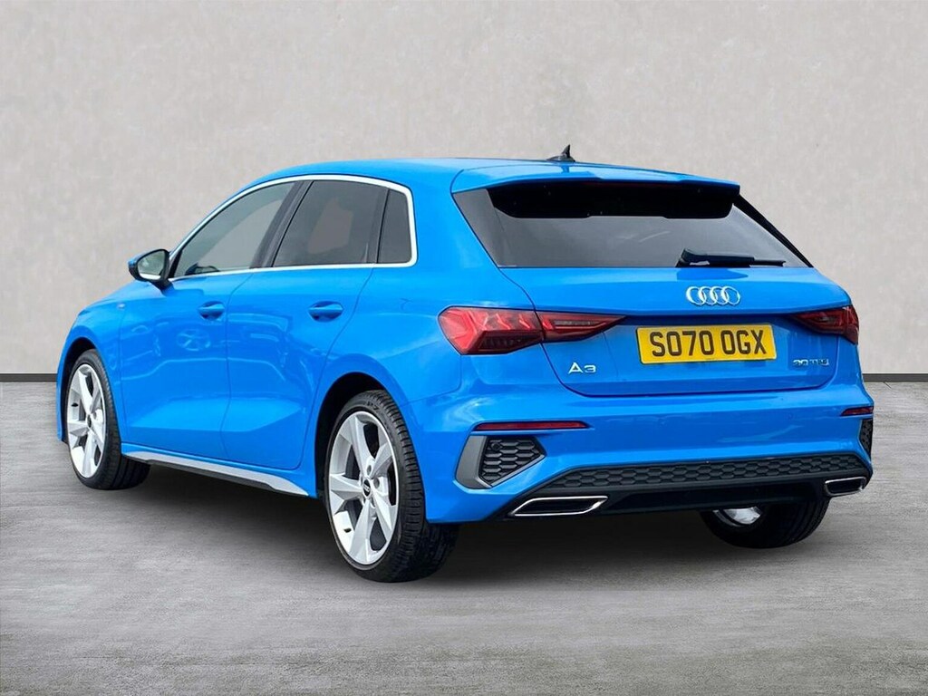 Audi A3 30 Tfsi 116 S Line SO70OGX Blue #2