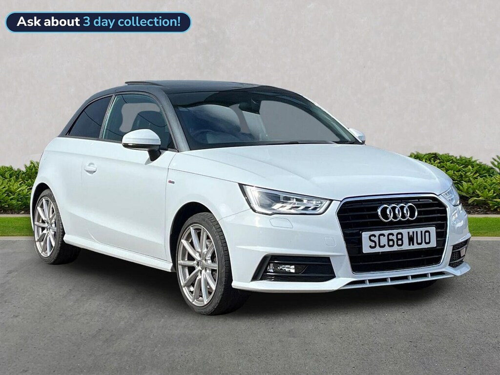 Audi A1 1.4 Tfsi S Line Hatchback Euro 6 White