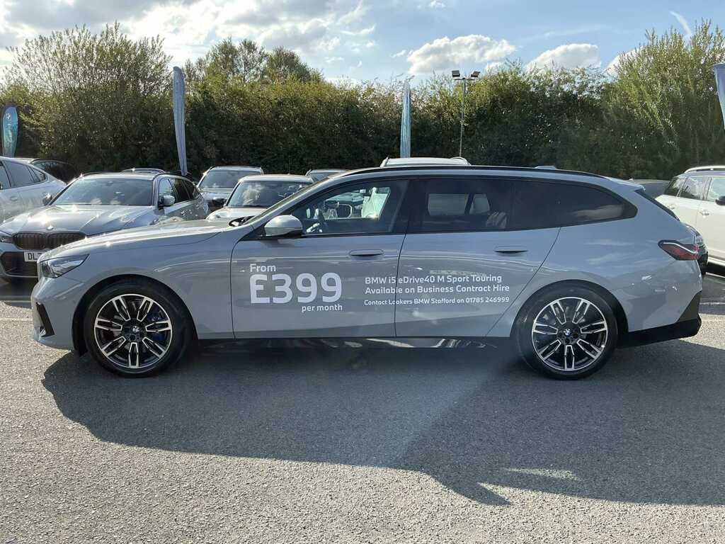 BMW i5 Saloon Grey #17