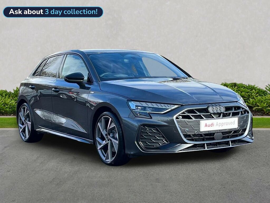Audi A3 1.5 Tfsi 150 Black Ed S Tronic Tech Pack Grey