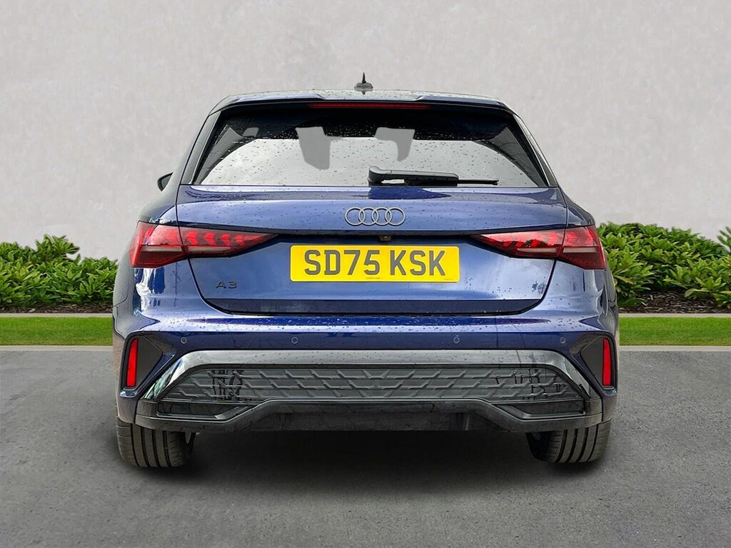 Audi A3 1.5 Tfsi 150 Black Ed S Tronic Tech Pack SD75KSK Blue #4