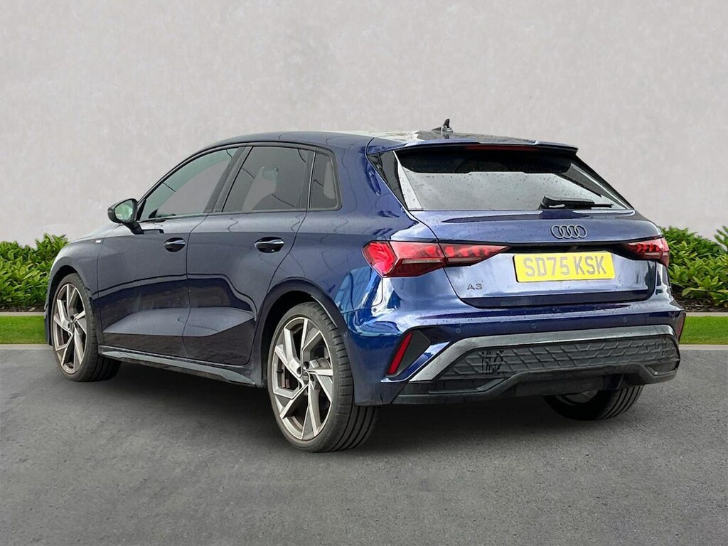 Audi A3 1.5 Tfsi 150 Black Ed S Tronic Tech Pack SD75KSK Blue #2