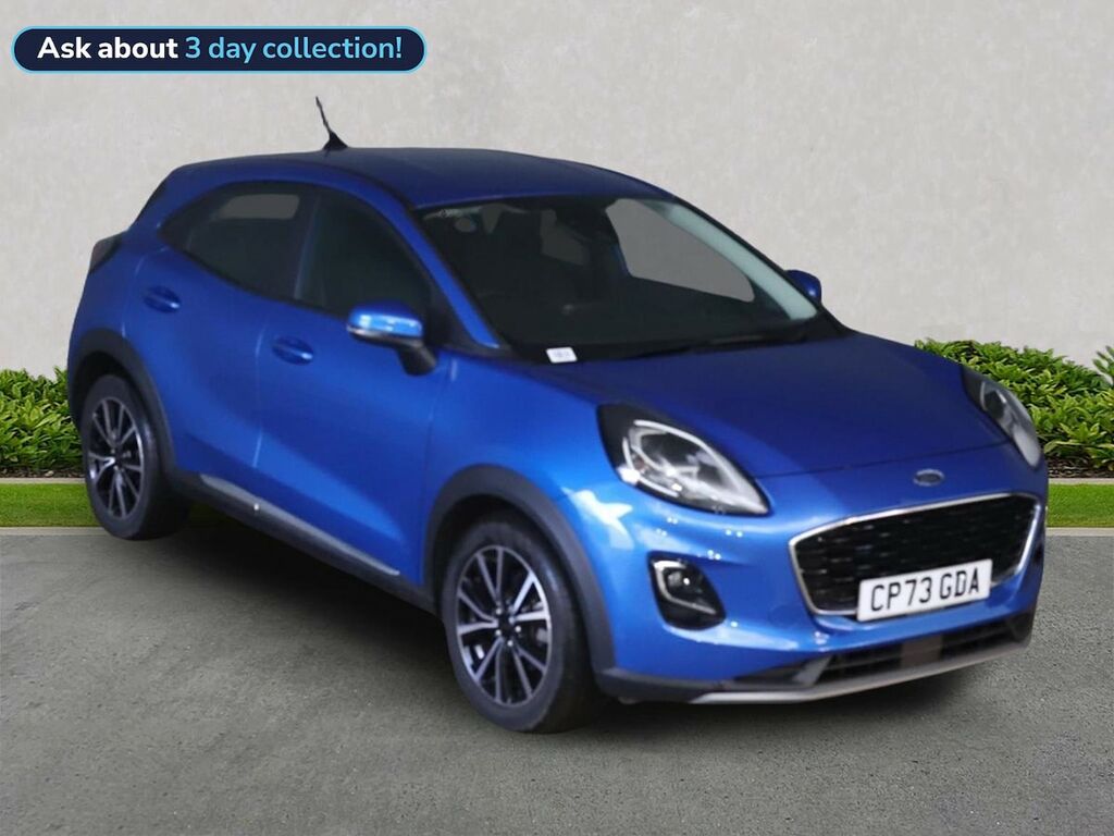 Ford Puma 1.0 Ecoboost Hybrid Mhev Titanium Dct Blue