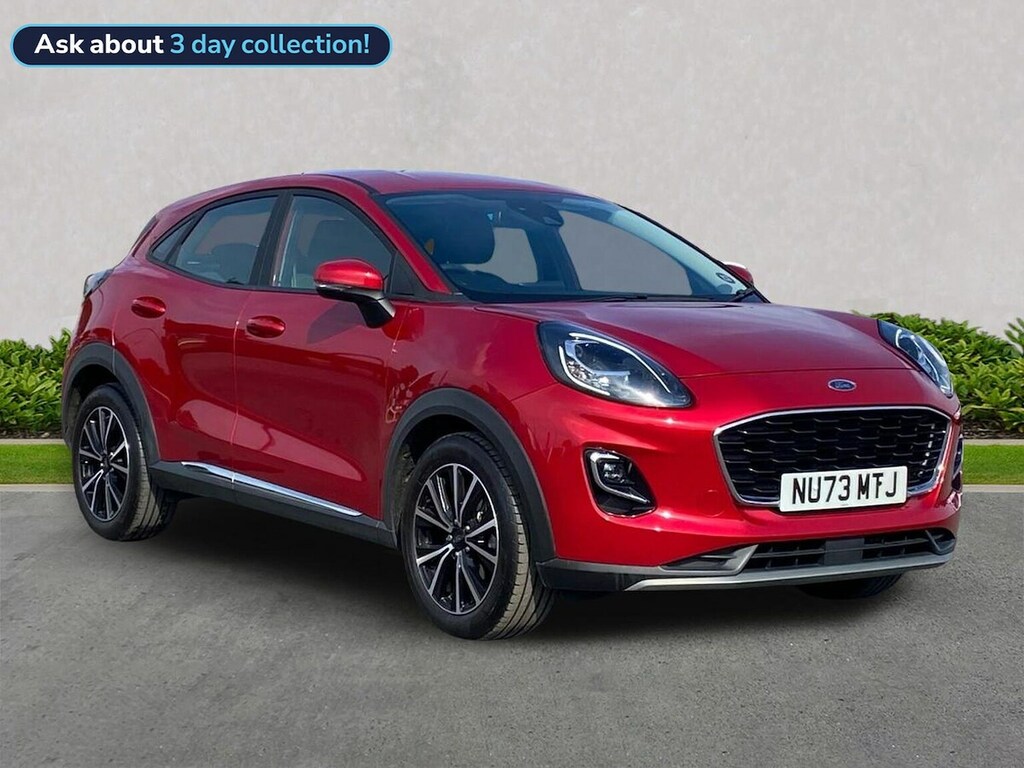 Ford Puma 1.0 Ecoboost Hybrid Mhev Titanium Red
