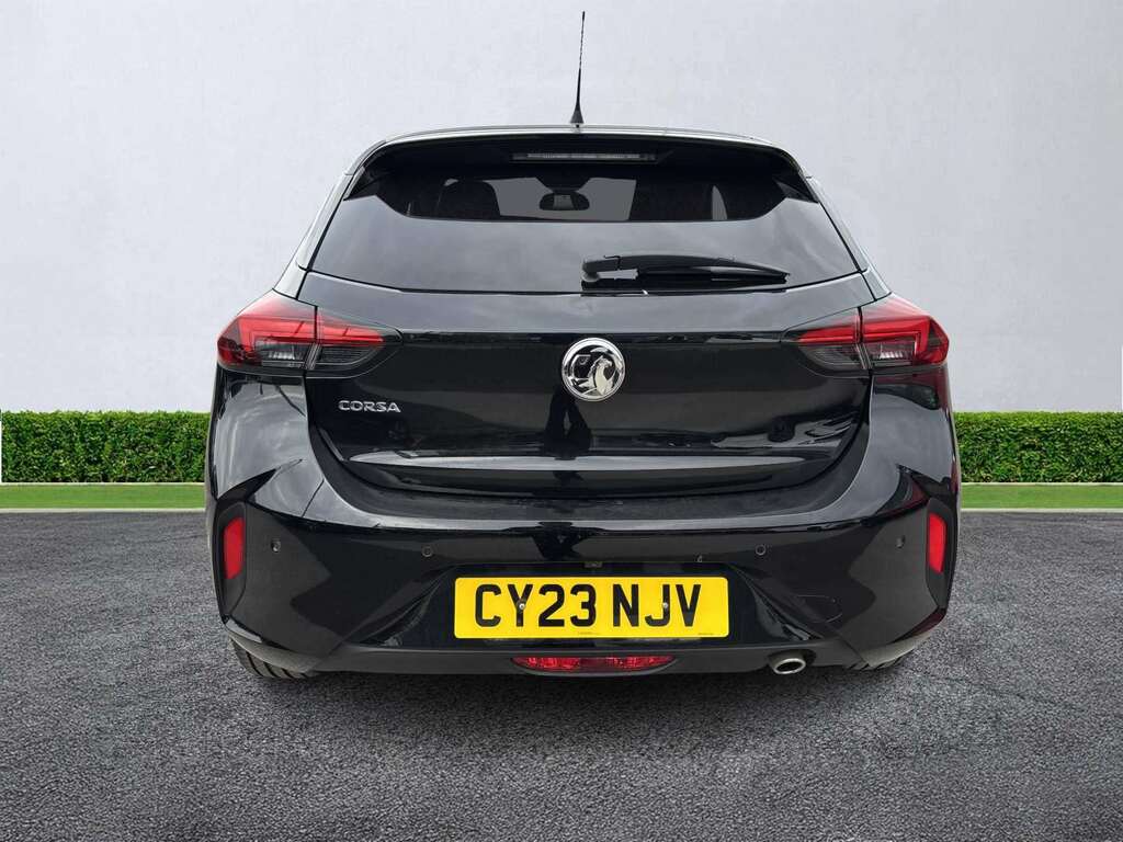 Vauxhall Corsa 1.2 Turbo Ultimate CY23NJV Black #4