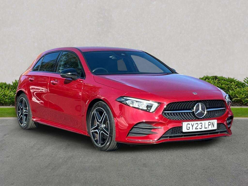 Mercedes-Benz A Class A200 Amg Line Premium Red
