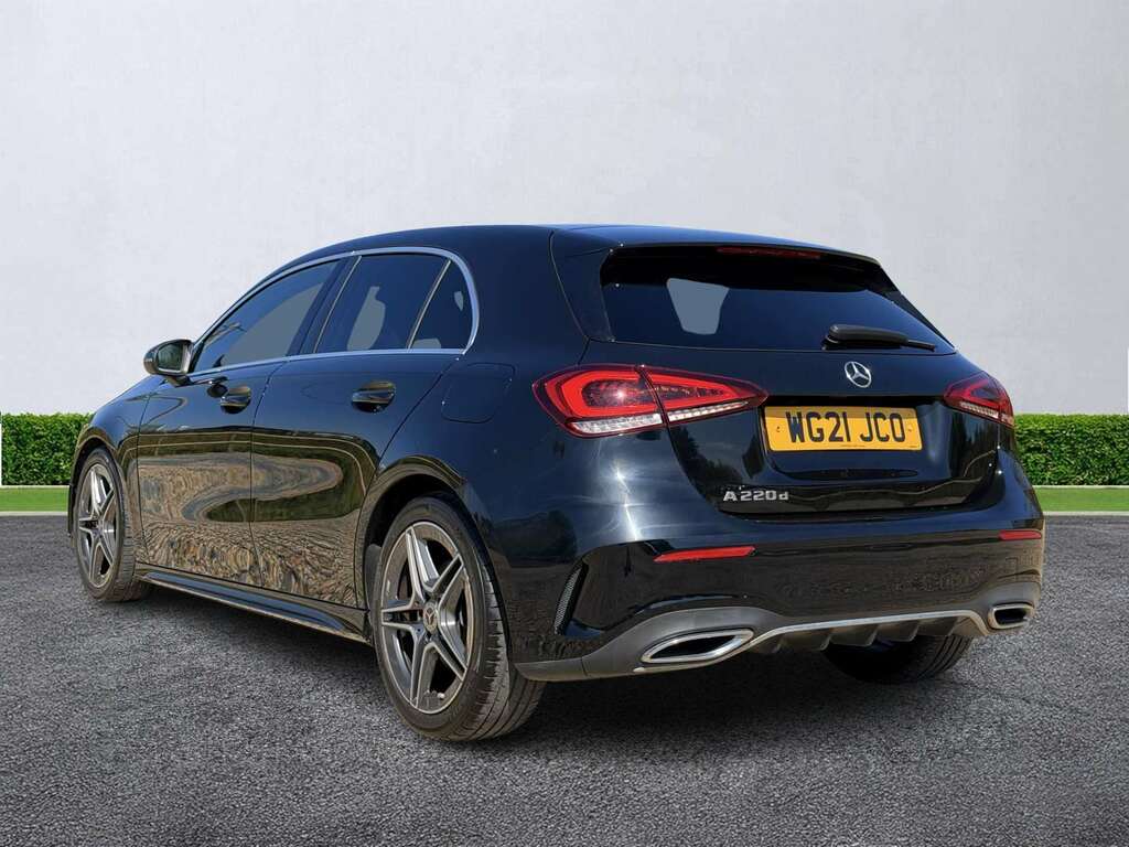 Mercedes-Benz A Class A220d Amg Line WG21JCO Black #5