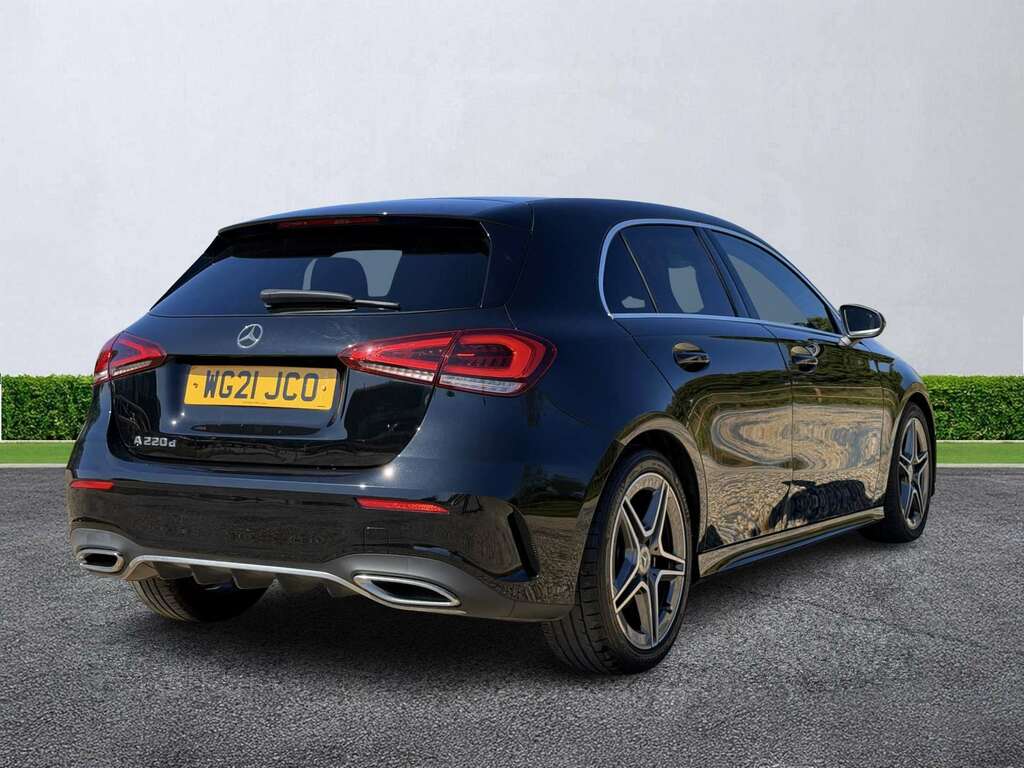 Mercedes-Benz A Class A220d Amg Line WG21JCO Black #3