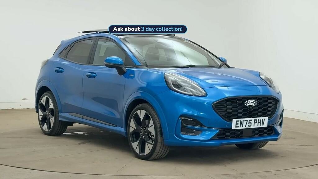Ford Puma 1.0T Ecoboost Mhev St-line X Suv Hybrid Blue