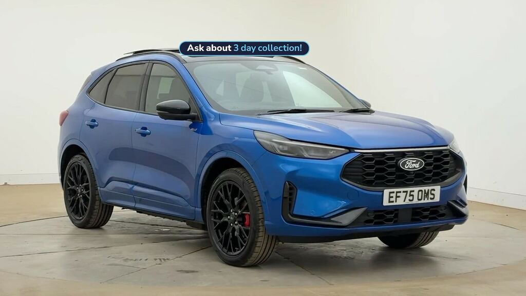 Ford Kuga 2.5 Duratec 14.4Kwh St-line X Black Package Suv Blue