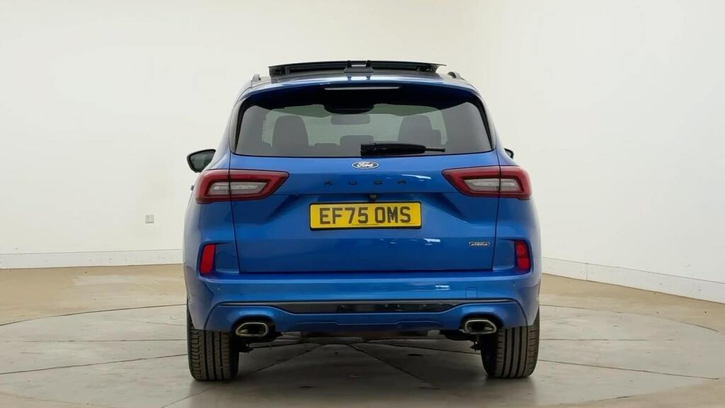 Ford Kuga 2.5 Duratec 14.4Kwh St-line X Black Package Suv EF75OMS Blue #4