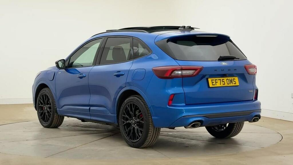 Ford Kuga 2.5 Duratec 14.4Kwh St-line X Black Package Suv EF75OMS Blue #2