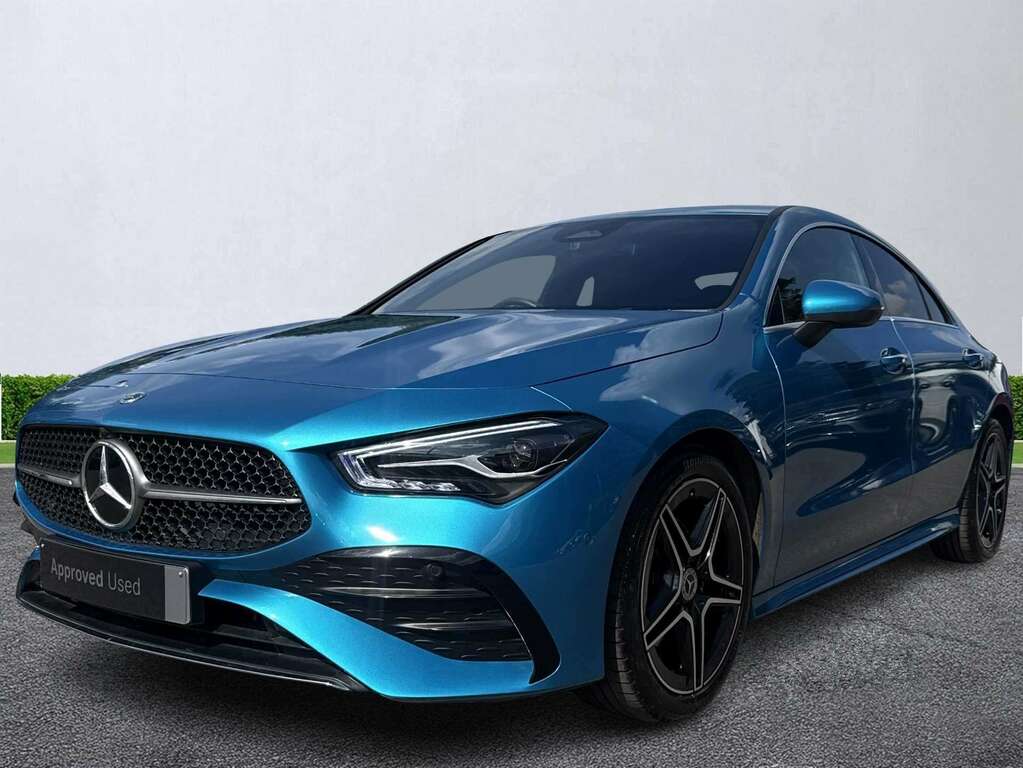 Mercedes-Benz CLA Class Cla 180 Amg Line Executive Tip GJ75XUZ Blue #2