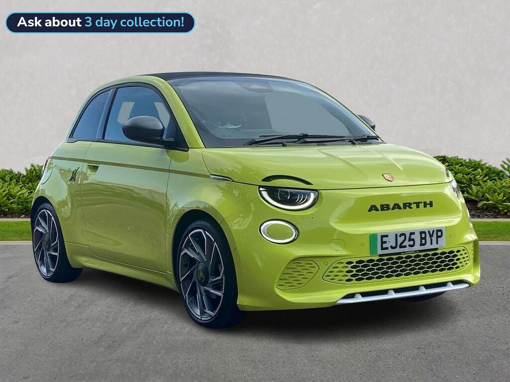 Abarth 500 42Kwh Convertible 155 Ps Green