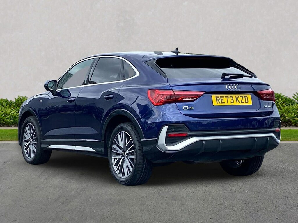 Audi Q3 35 Tdi S Line S Tronic Tech Pro RE73KZD Blue #2