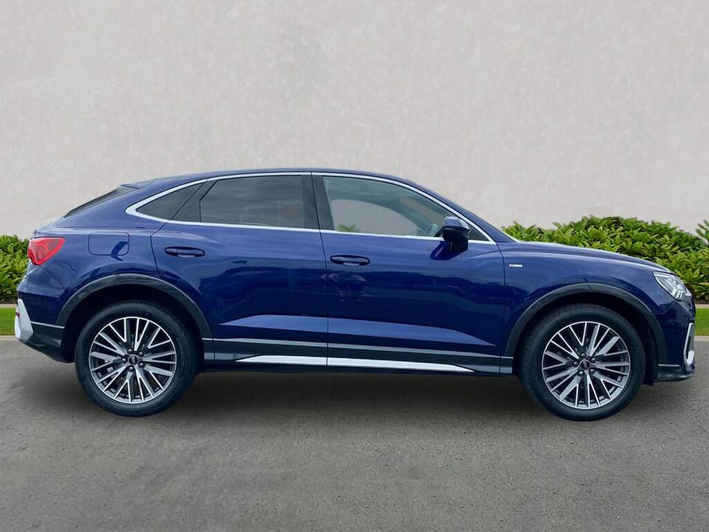 Audi Q3 35 Tdi S Line S Tronic Tech Pro RE73KZD Blue #3