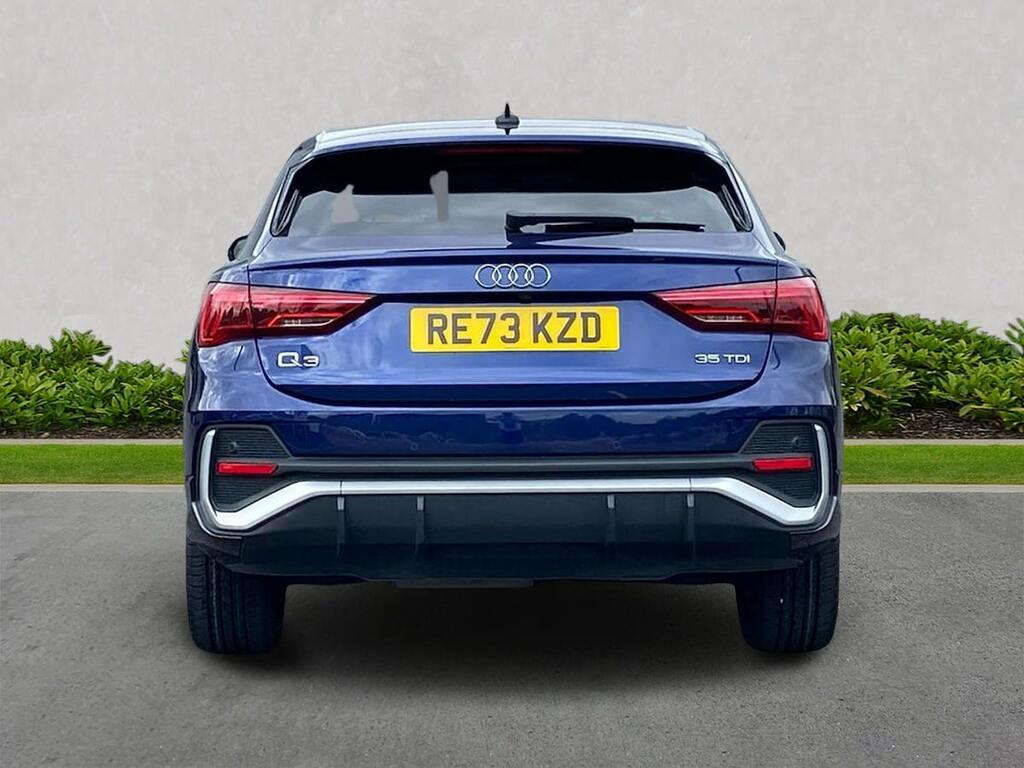 Audi Q3 35 Tdi S Line S Tronic Tech Pro RE73KZD Blue #4