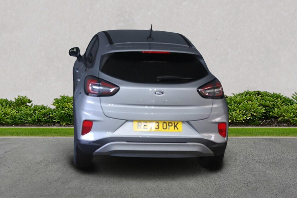 Ford Puma 1.0 Ecoboost Hybrid Mhev Titanium Dct RE73OPK Silver #4