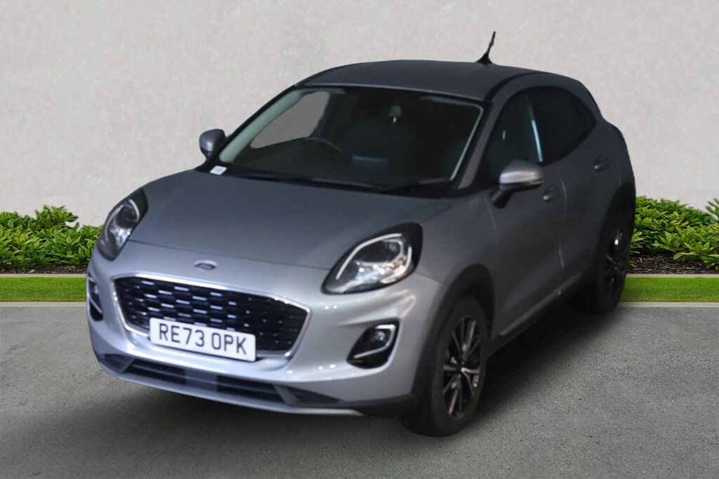 Ford Puma 1.0 Ecoboost Hybrid Mhev Titanium Dct RE73OPK Silver #2