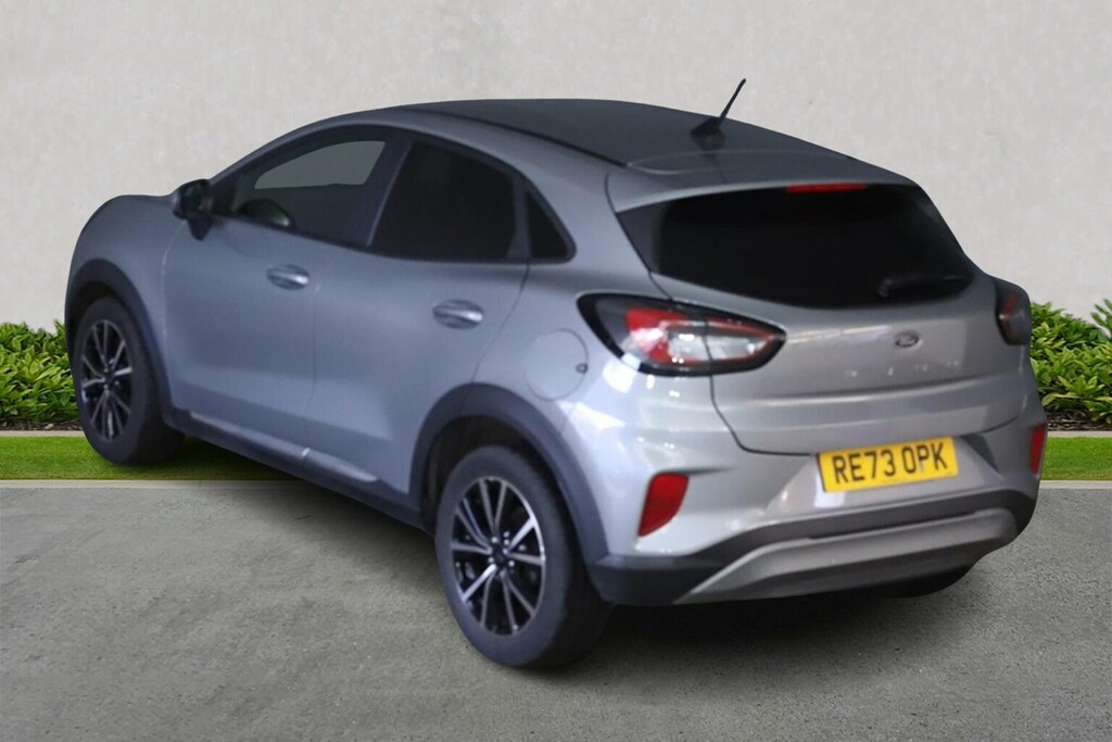 Ford Puma 1.0 Ecoboost Hybrid Mhev Titanium Dct RE73OPK Silver #3
