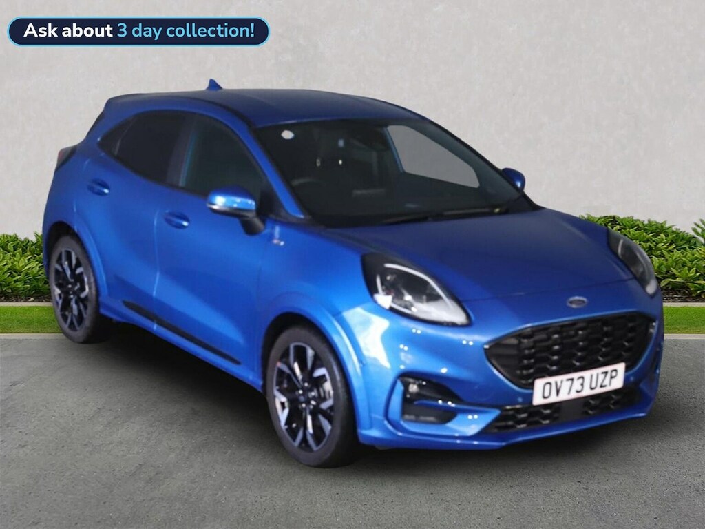 Ford Puma 1.0 Ecoboost Hybrid Mhev St-line X Blue