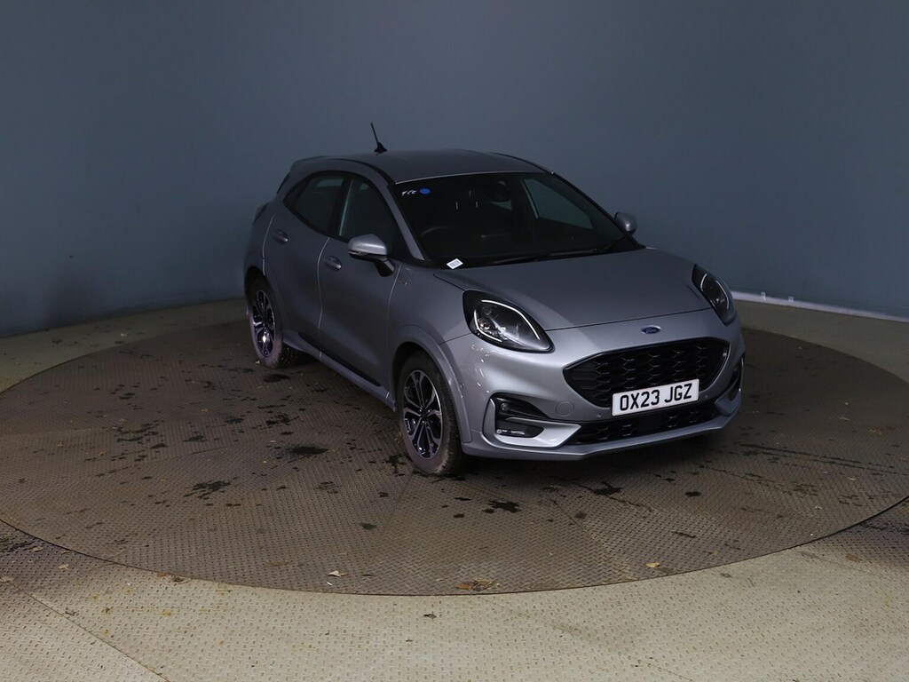 Ford Puma 1.0 Ecoboost Hybrid Mhev St-line OX23JGZ Silver #6