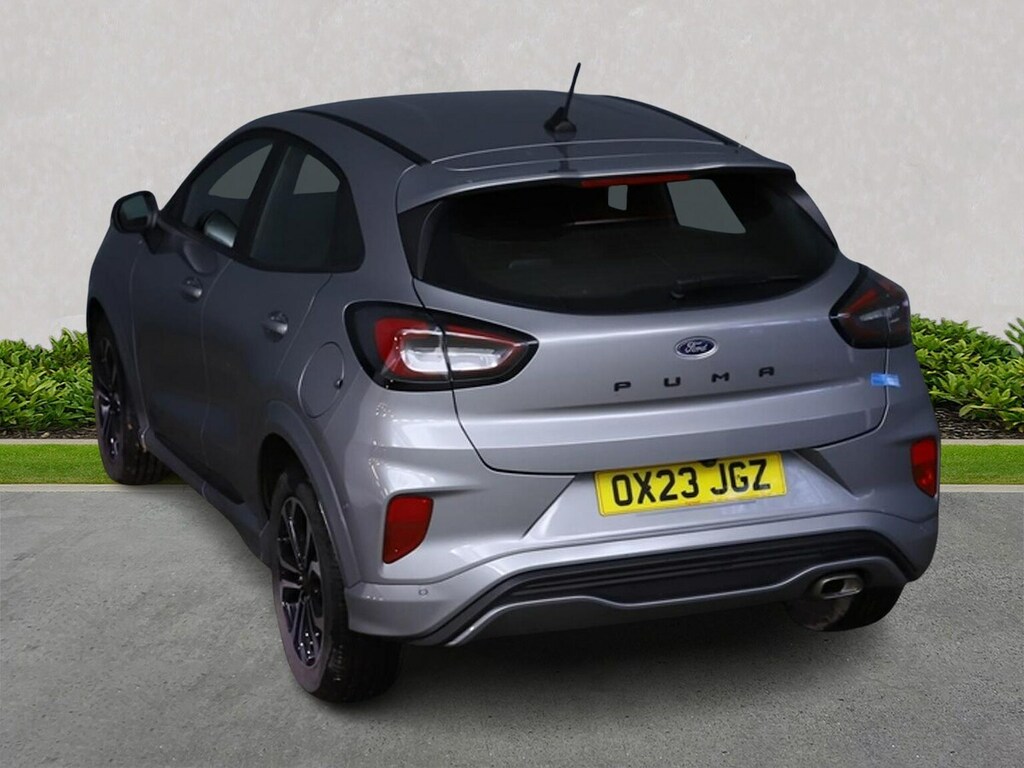 Ford Puma 1.0 Ecoboost Hybrid Mhev St-line OX23JGZ Silver #2