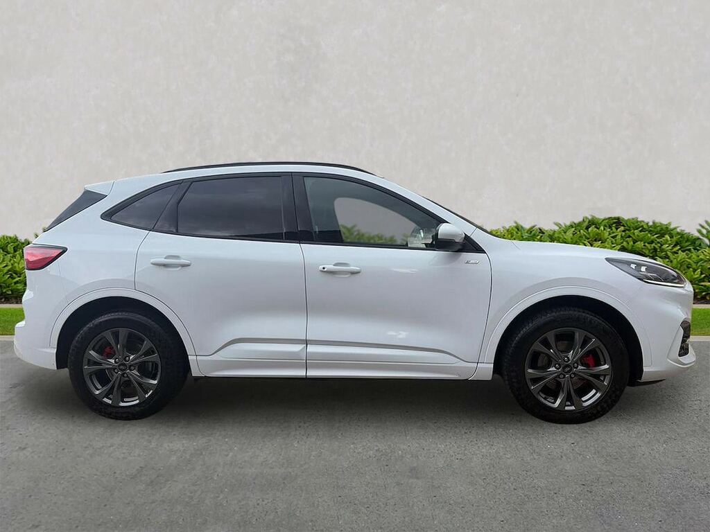 Ford Kuga 2.5 Ecoboost Duratec 14.4Kwh St-line Suv Petro AV23UOG White #3