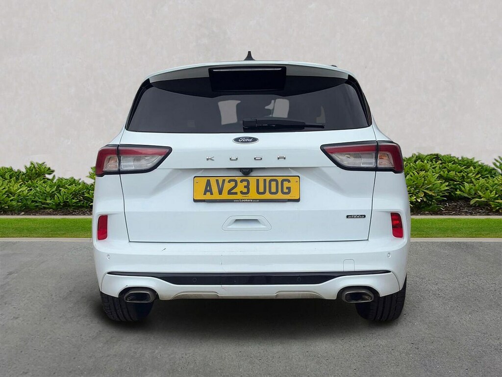 Ford Kuga 2.5 Ecoboost Duratec 14.4Kwh St-line Suv Petro AV23UOG White #4