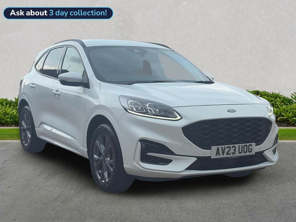 Ford Kuga 2.5 Ecoboost Duratec 14.4Kwh St-line Suv Petro White