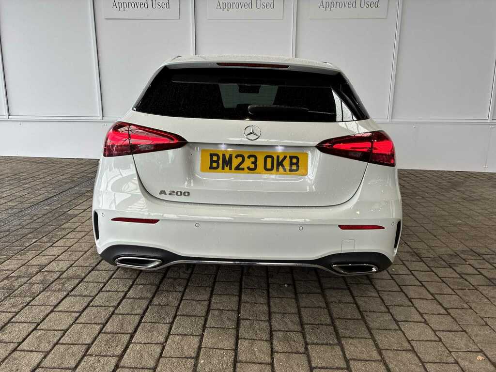Mercedes-Benz A Class A200 Amg Line Premium White #4