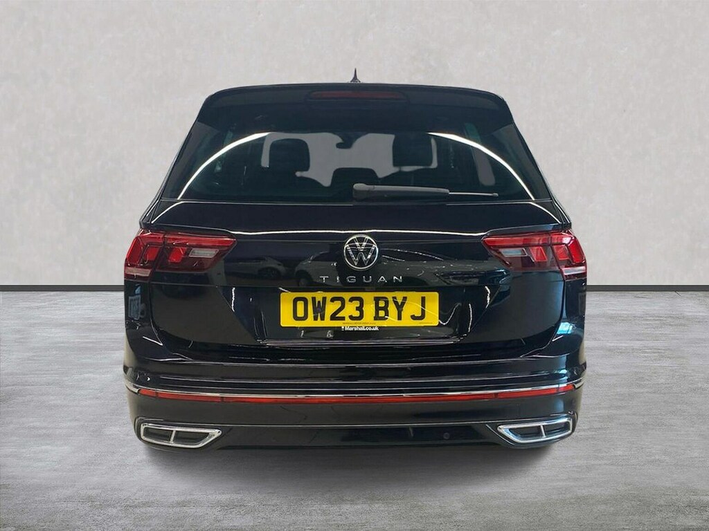 Volkswagen Tiguan 2.0 Tdi R-line Suv Dsg Euro 6 Ss 15 Black #4